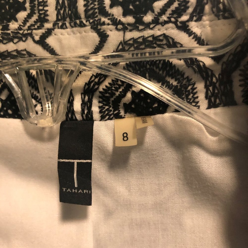 T Tahari Embroidered Jacket - Picture 3 of 3